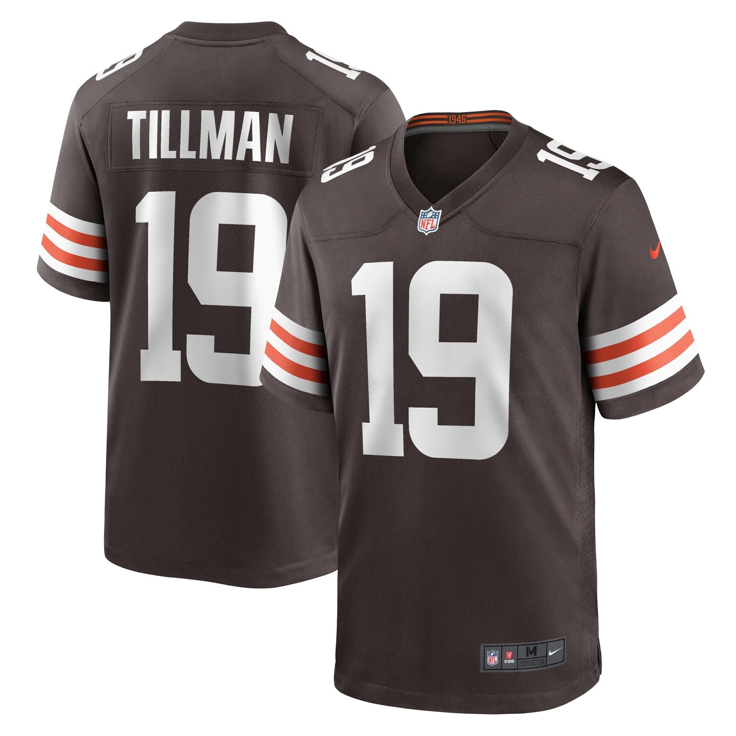Cedric Tillman Cleveland Browns Nike Game Jersey - Brown