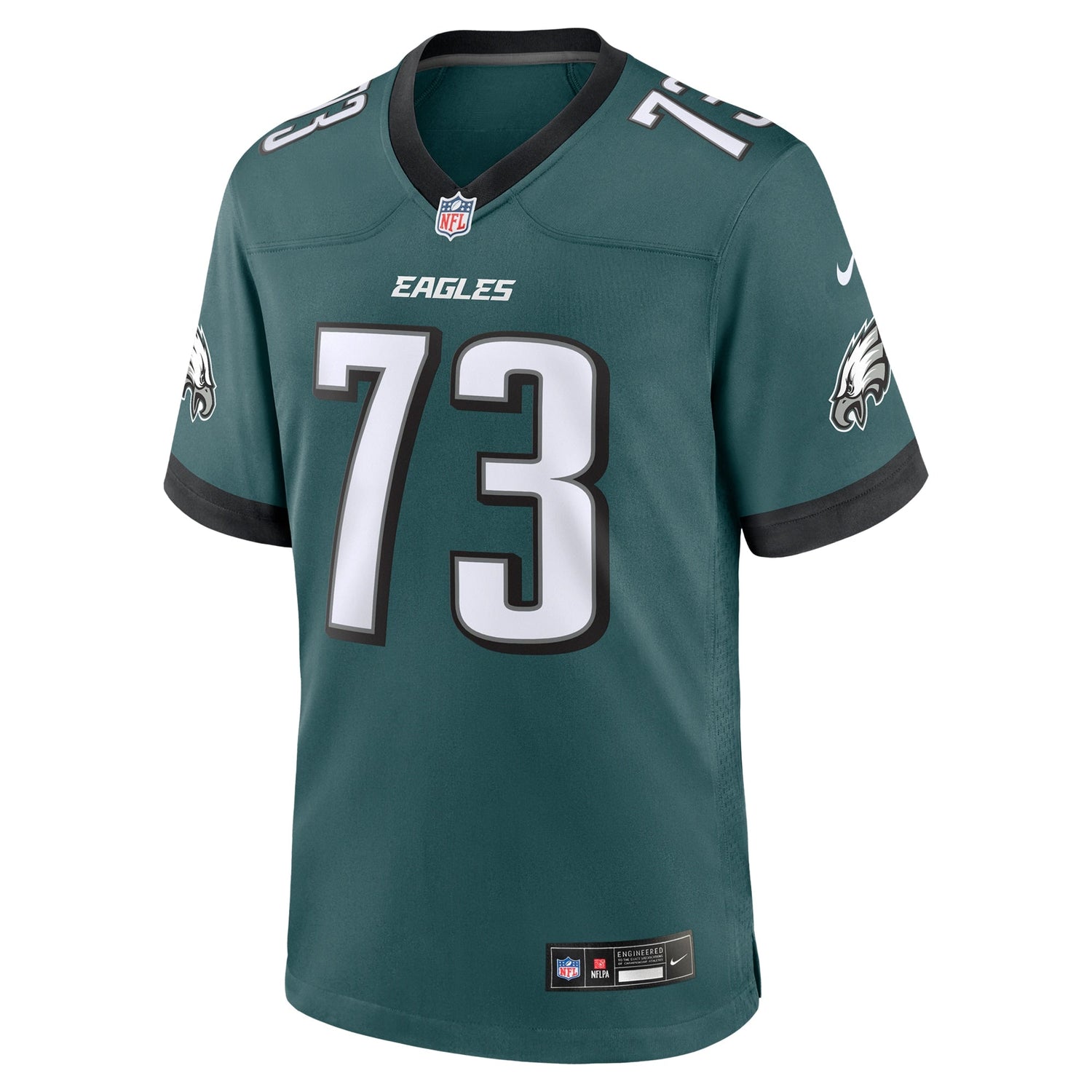 Le'Raven Clark Philadelphia Eagles Nike Team Game Jersey - Midnight Green