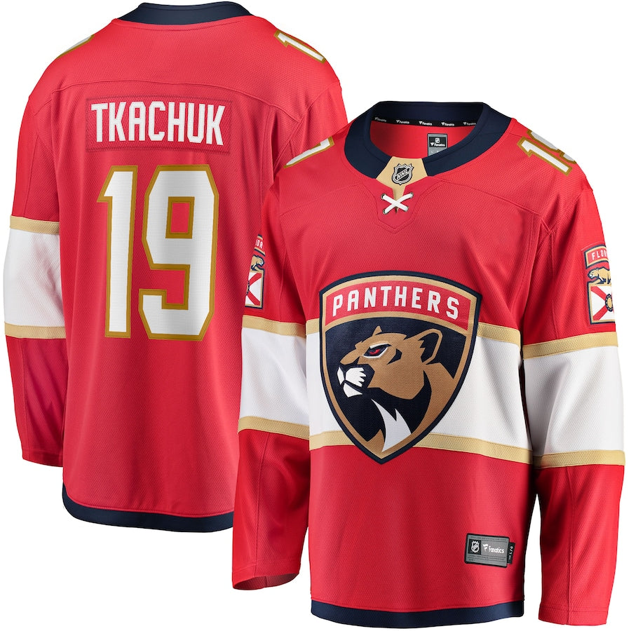 Matthew Tkachuk Florida Panthers Home Breakaway Jersey - Red