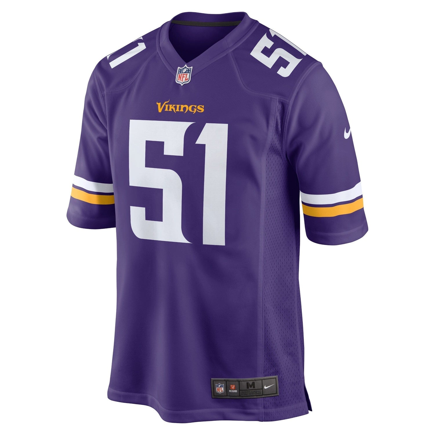 Benton Whitley Minnesota Vikings Nike Home Game Jersey - Purple