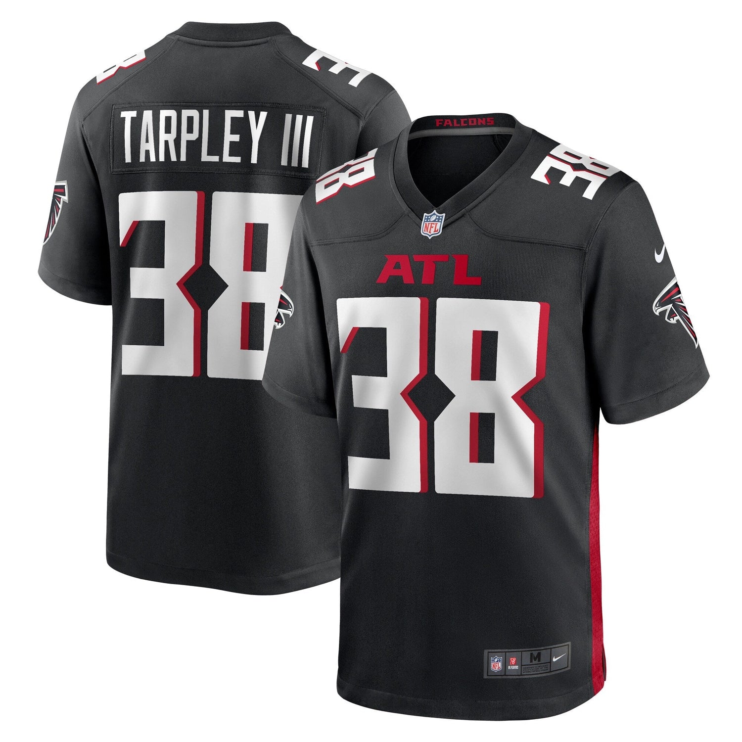 Arnold Tarpley III Atlanta Falcons Nike Game Jersey - Black