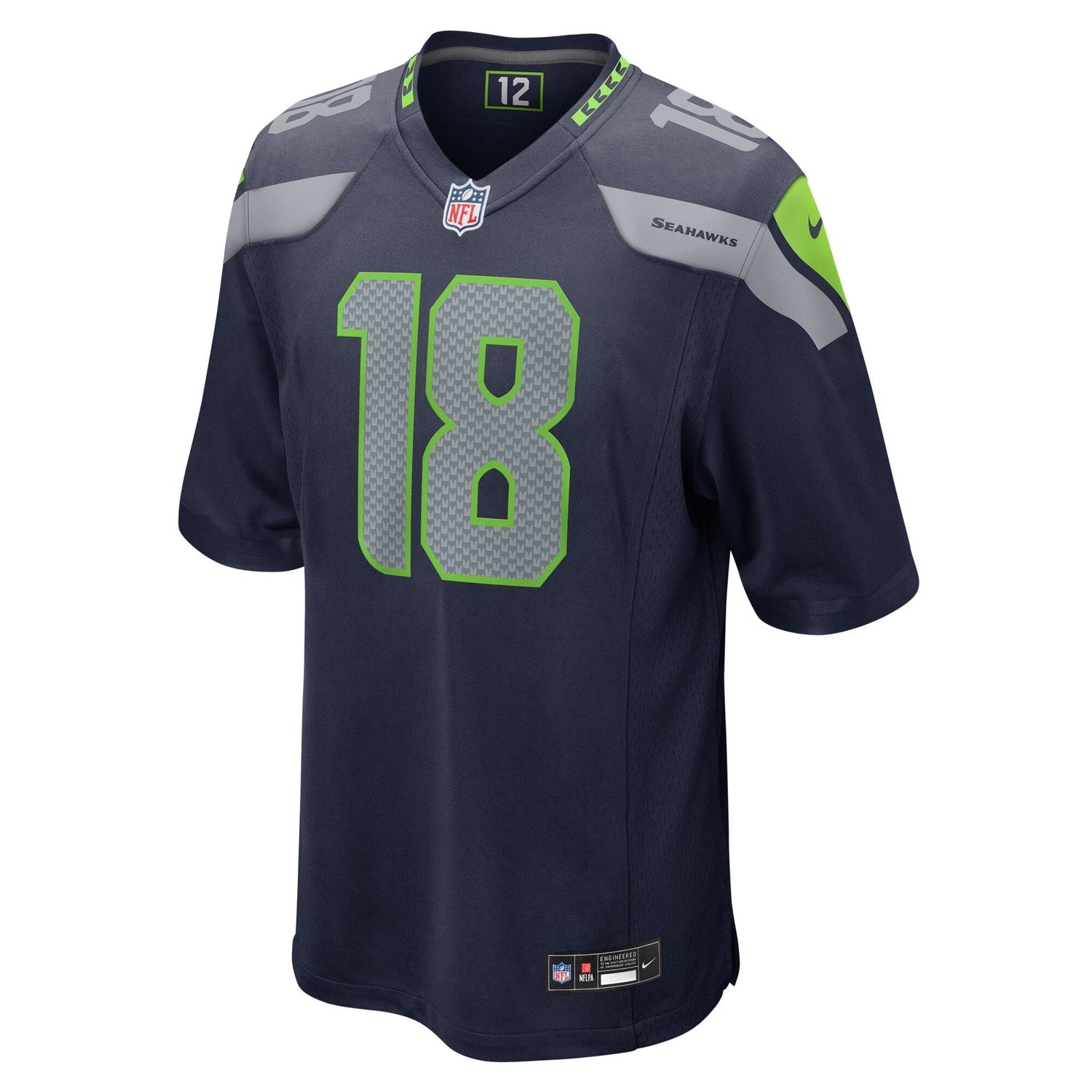 Marcus Simms Seattle Seahawks Nike Game Jersey - College Navy