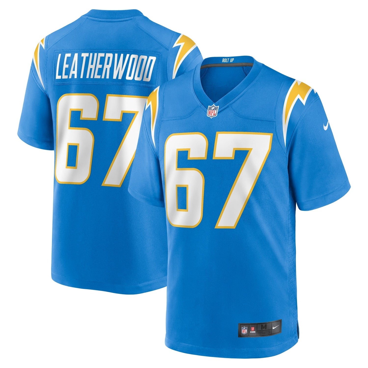 Alex Leatherwood Los Angeles Chargers Nike Team Game Jersey - Powder Blue