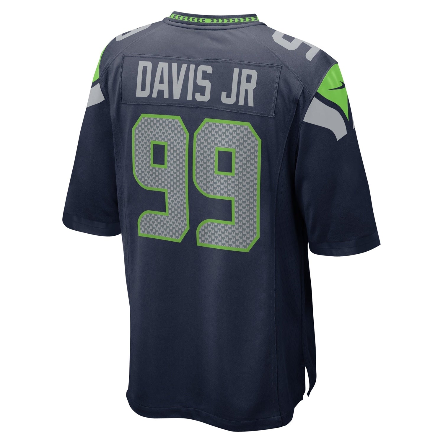 Carl Davis Jr. Seattle Seahawks Nike Game Jersey - College Navy