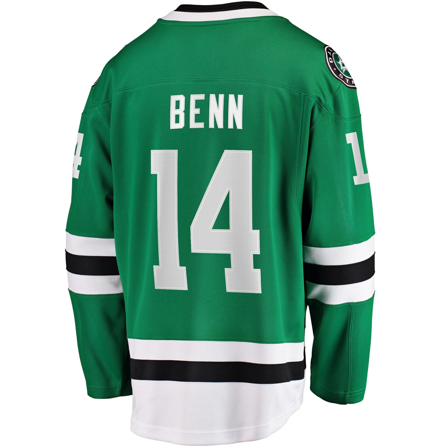 Jamie Benn Dallas Stars Captain Patch Home Breakaway Jersey - Kelly Green