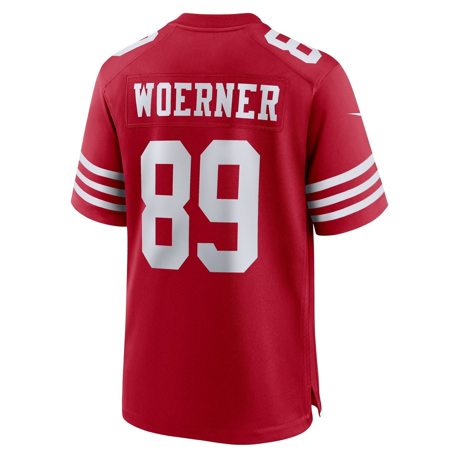 Charlie Woerner San Francisco 49ers Nike Game Jersey - Scarlet