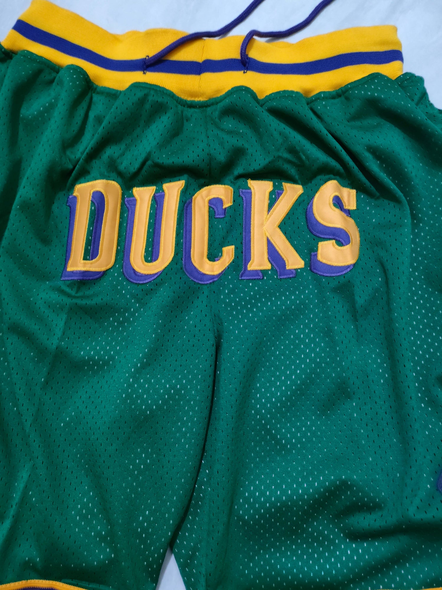 JUST DON Anaheim Ducks Pocket Shorts