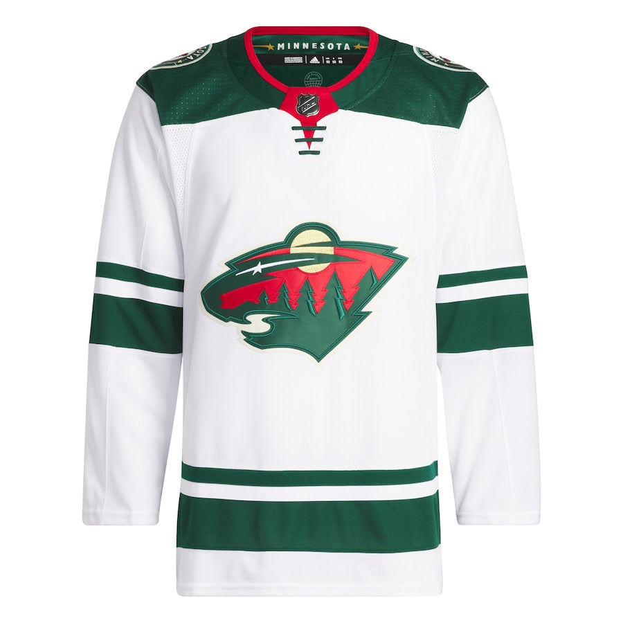 Minnesota Wild Away Primegreen Jersey – White