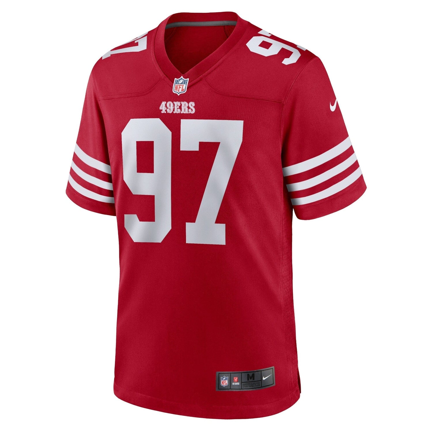 Nick Bosa San Francisco 49ers Nike Team Game Jersey - Scarlet