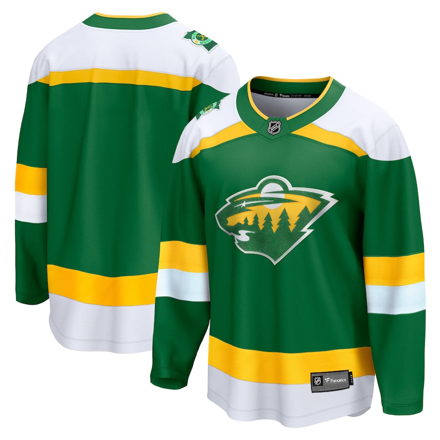 Minnesota Wild Alternate Premier Breakaway Jersey – Green