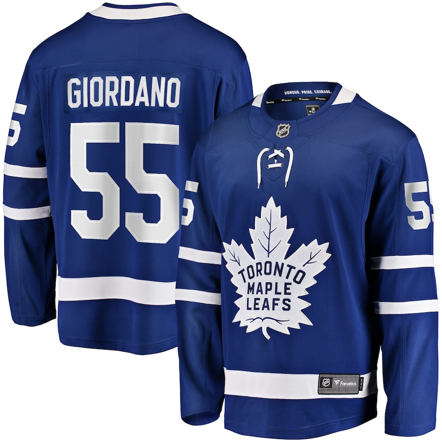 Mark Giordano Toronto Maple Leafs Home Breakaway Jersey - Blue