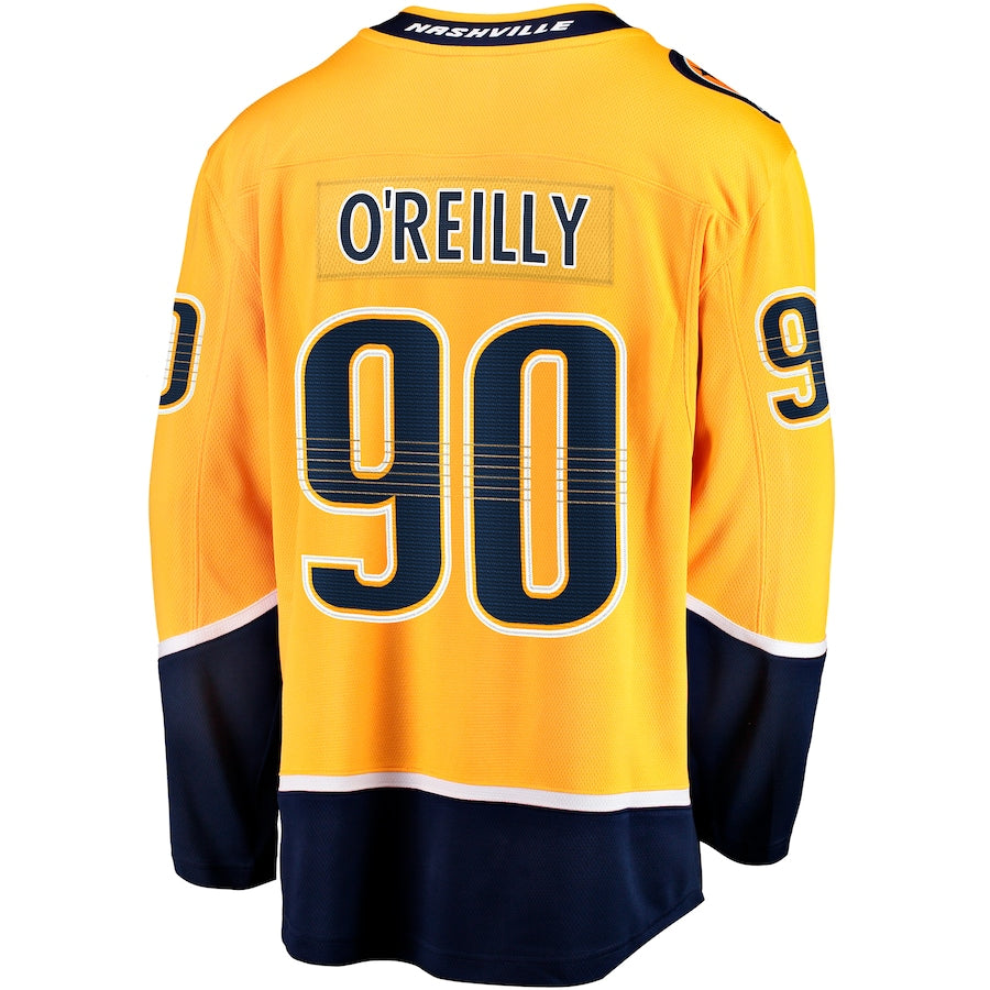 Ryan O'Reilly Nashville Predators Home Breakaway Jersey - Gold