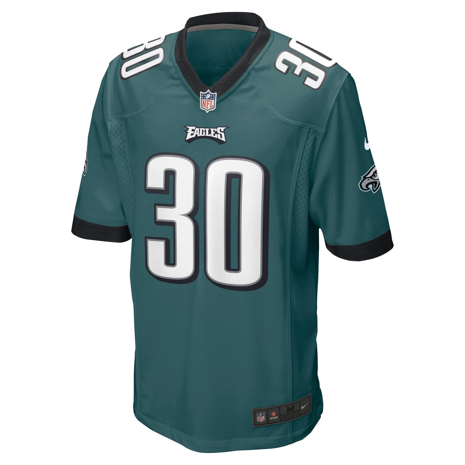 Justin Evans Philadelphia Eagles Nike Game Jersey - Midnight Green