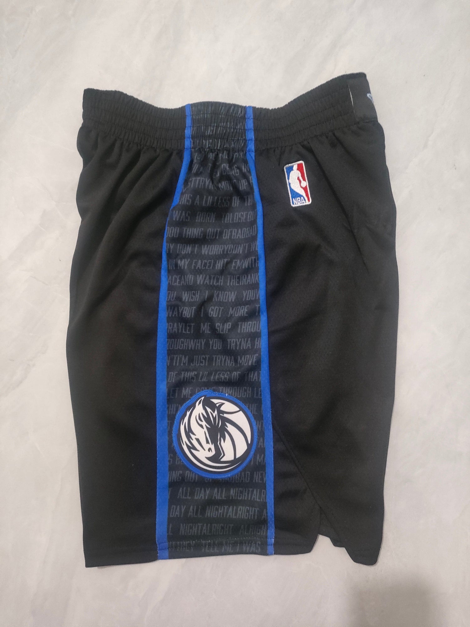 Dallas Mavericks 24 Black City Edition Shorts
