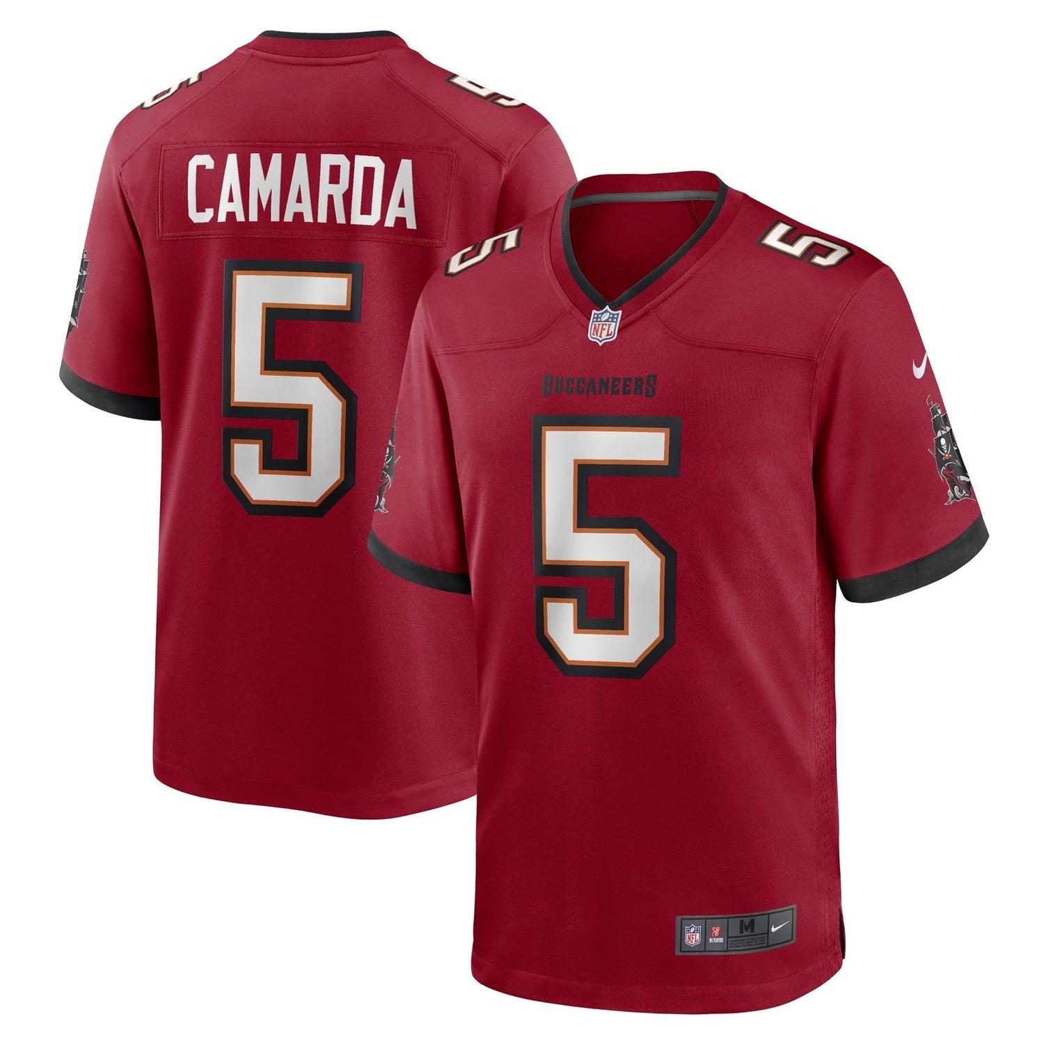 Jake Camarda Tampa Bay Buccaneers Nike Game Jersey - Red