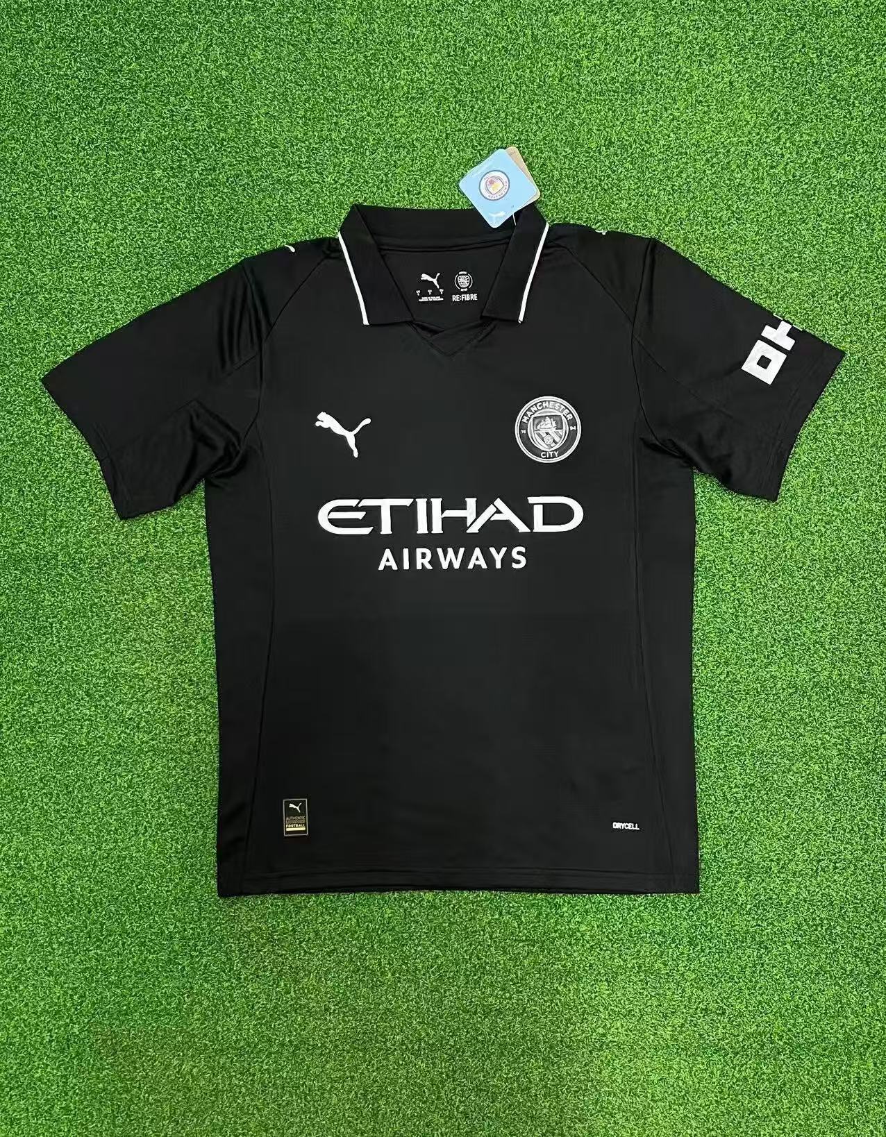 2025-26 Manchester City Black Fan Edition Jersey