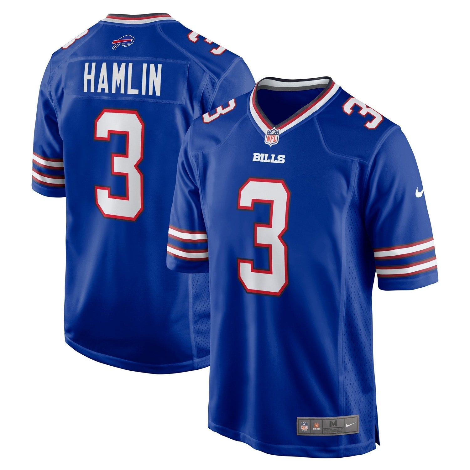 Damar Hamlin Buffalo Bills Nike Home Game Jersey - Royal