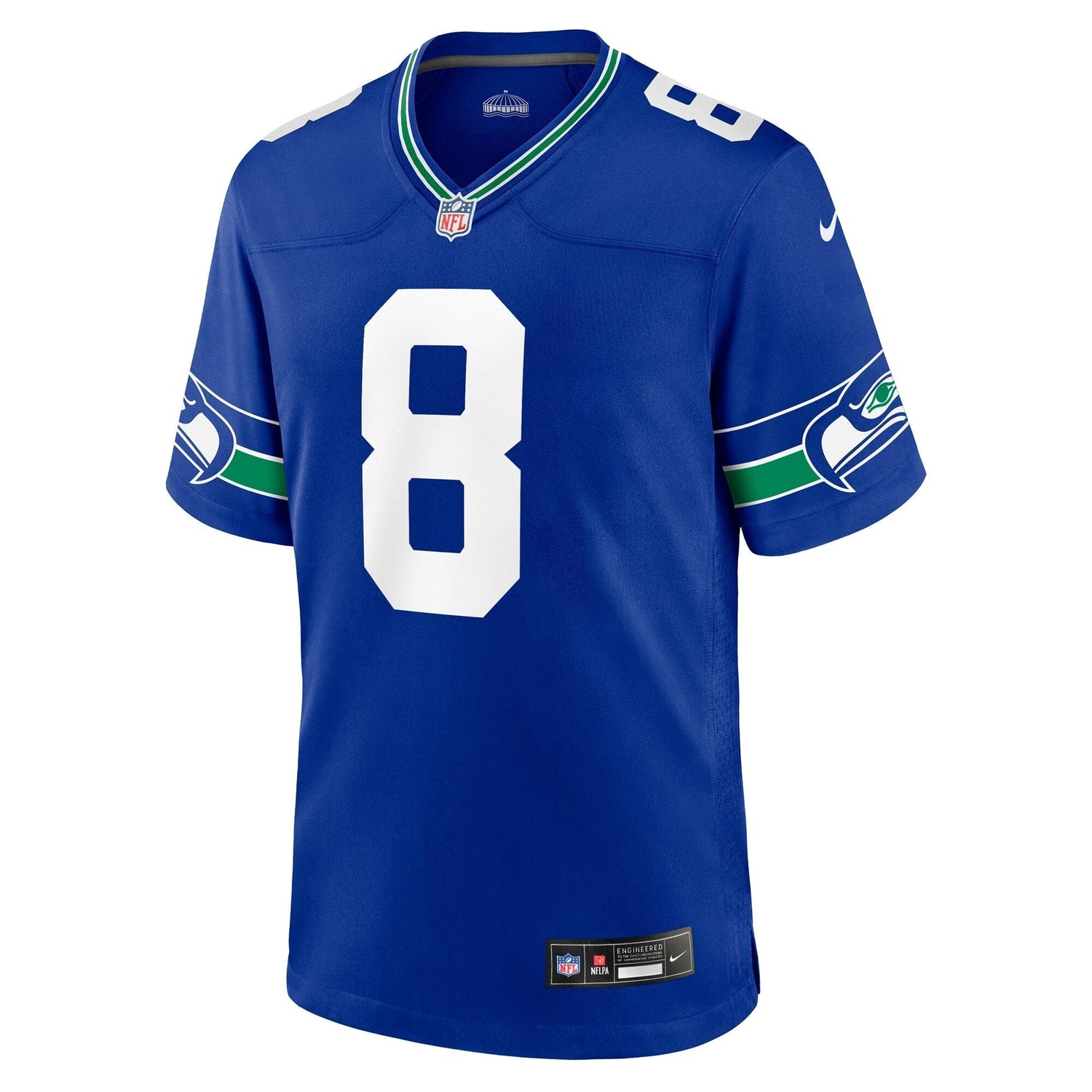 Coby Bryant Seattle Seahawks Nike Throwback Game Jersey - Royal