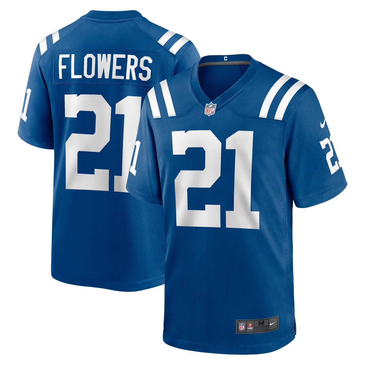 Dallis Flowers Indianapolis Colts Nike Game Jersey - Royal