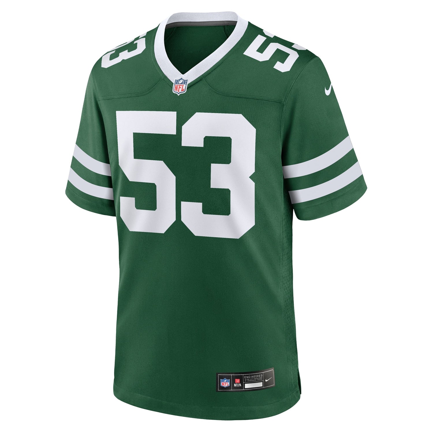 Zaire Barnes New York Jets Nike Team Game Jersey - Legacy Green