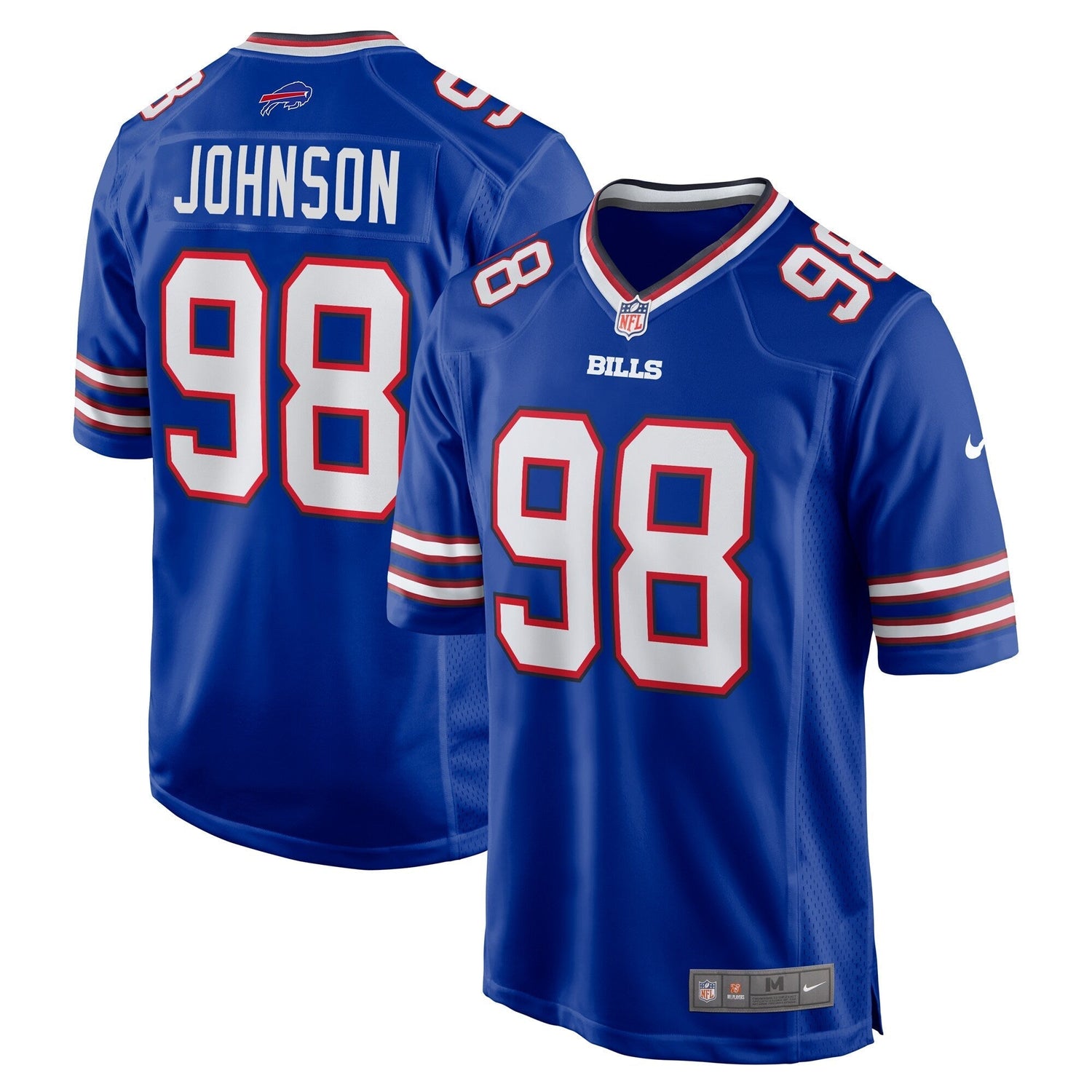 Austin Johnson Buffalo Bills Nike Game Jersey - Royal