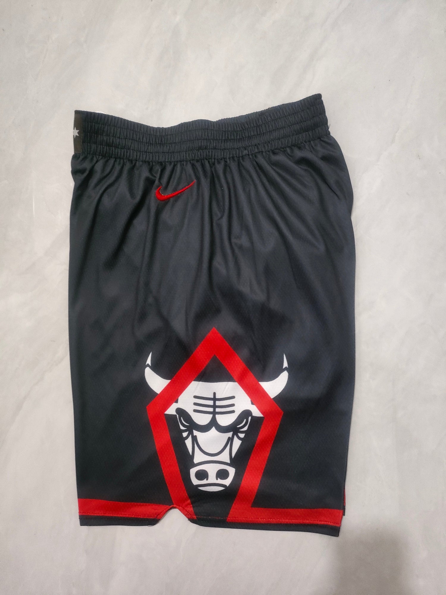 Chicago Bulls Black 24 City Edition Shorts