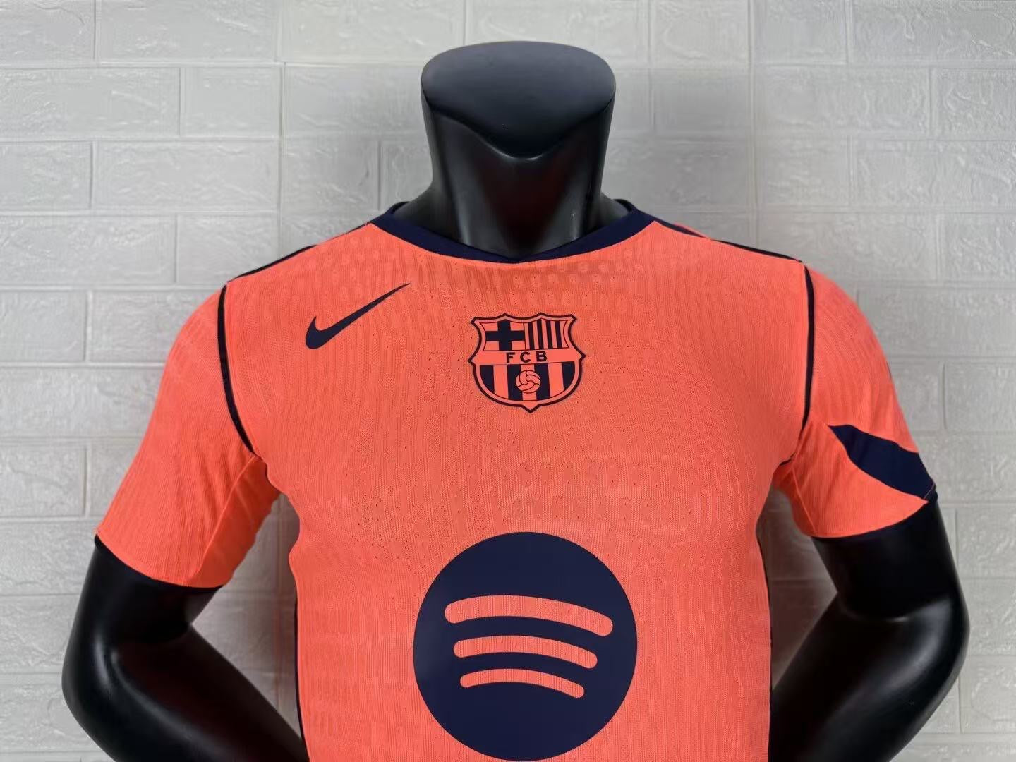 2025-26 FC Barcelona Second Away Player Version Jersey