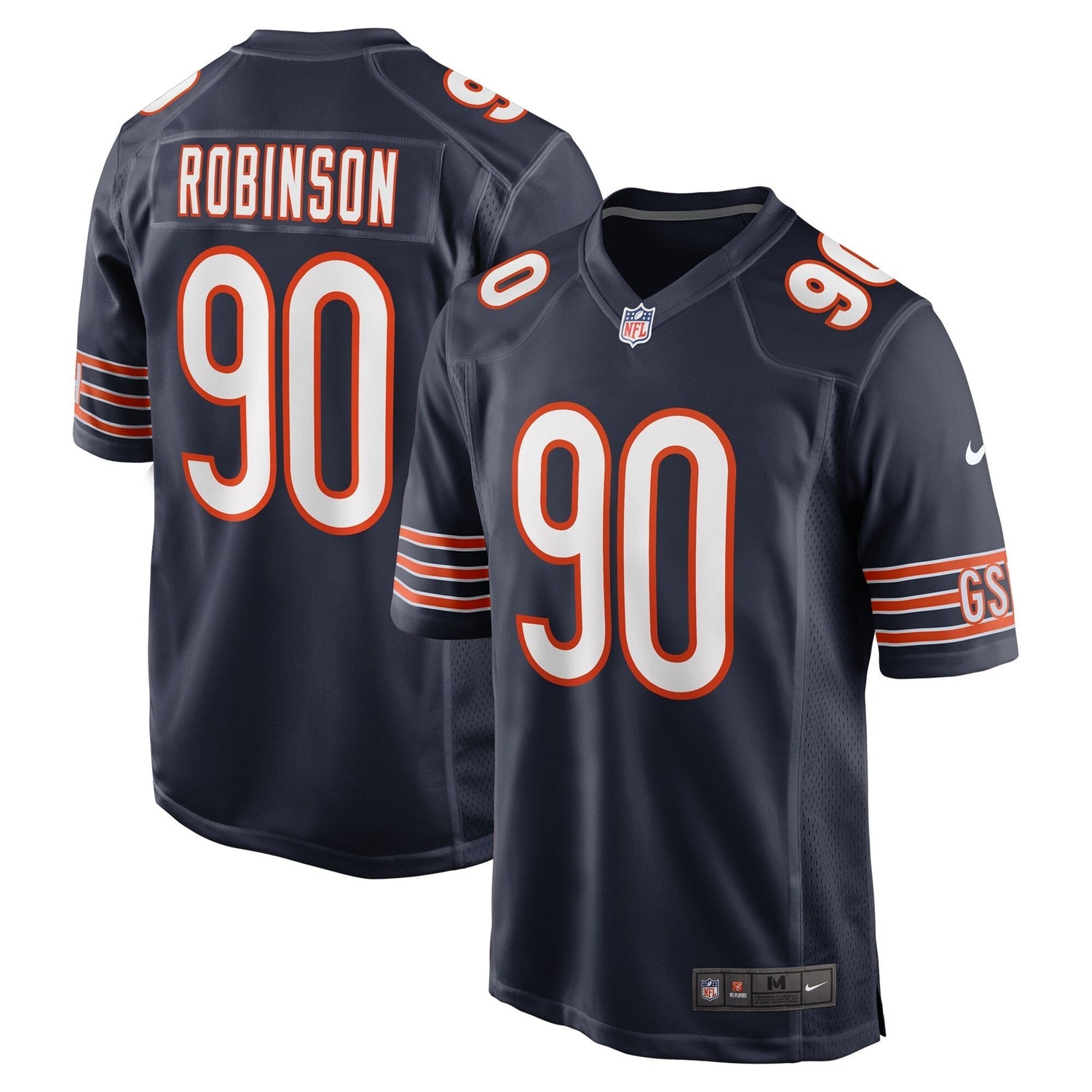 Dominique Robinson Chicago Bears Nike Game Jersey - Navy