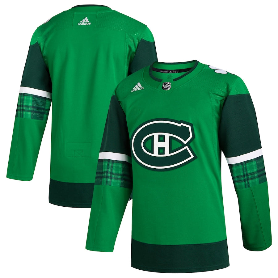 Montreal Canadiens 2023 St. Patrick's Day Primegreen Jersey - Kelly Green