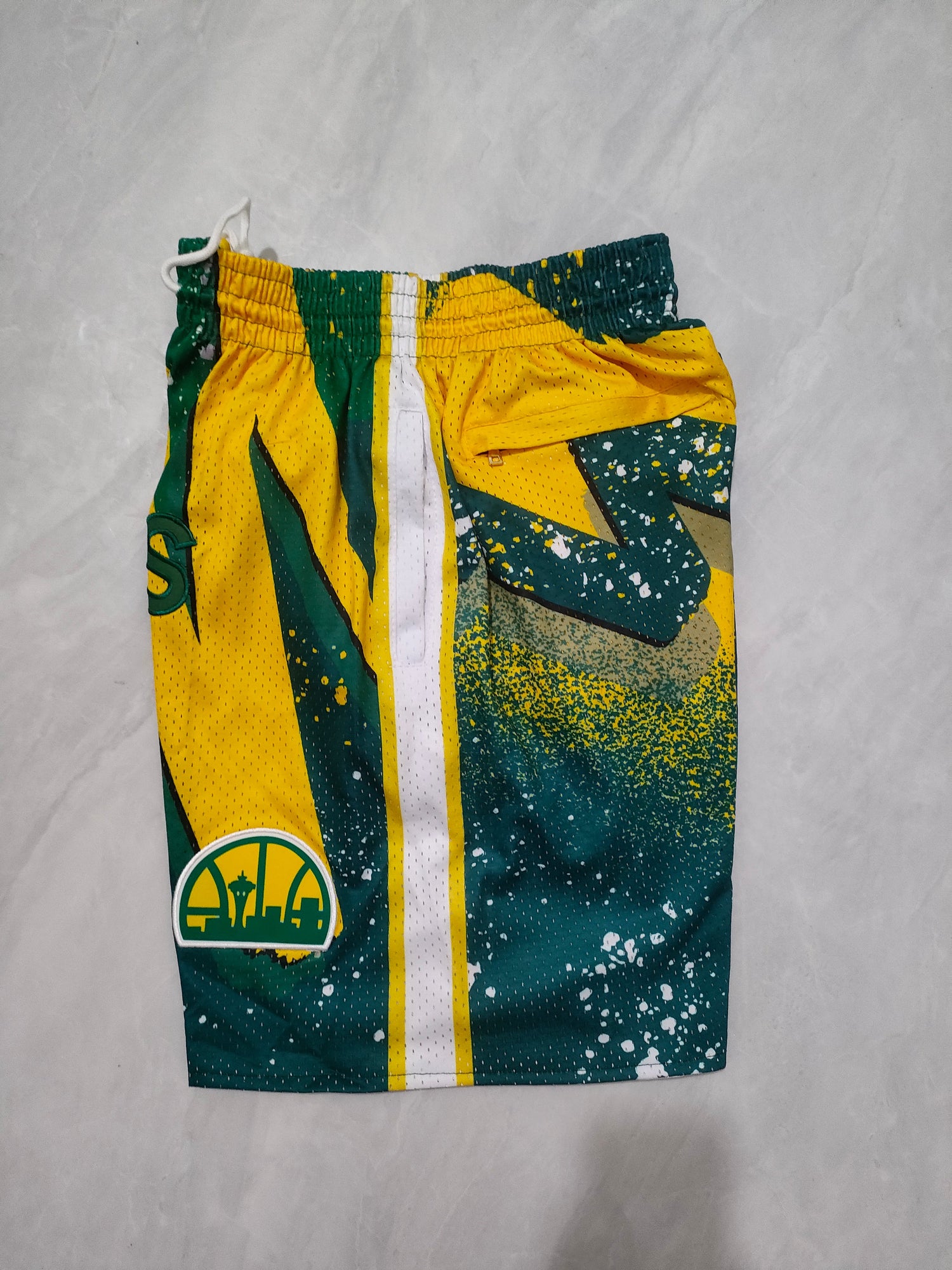 JUST DON Seattle SuperSonics Pocket Shorts