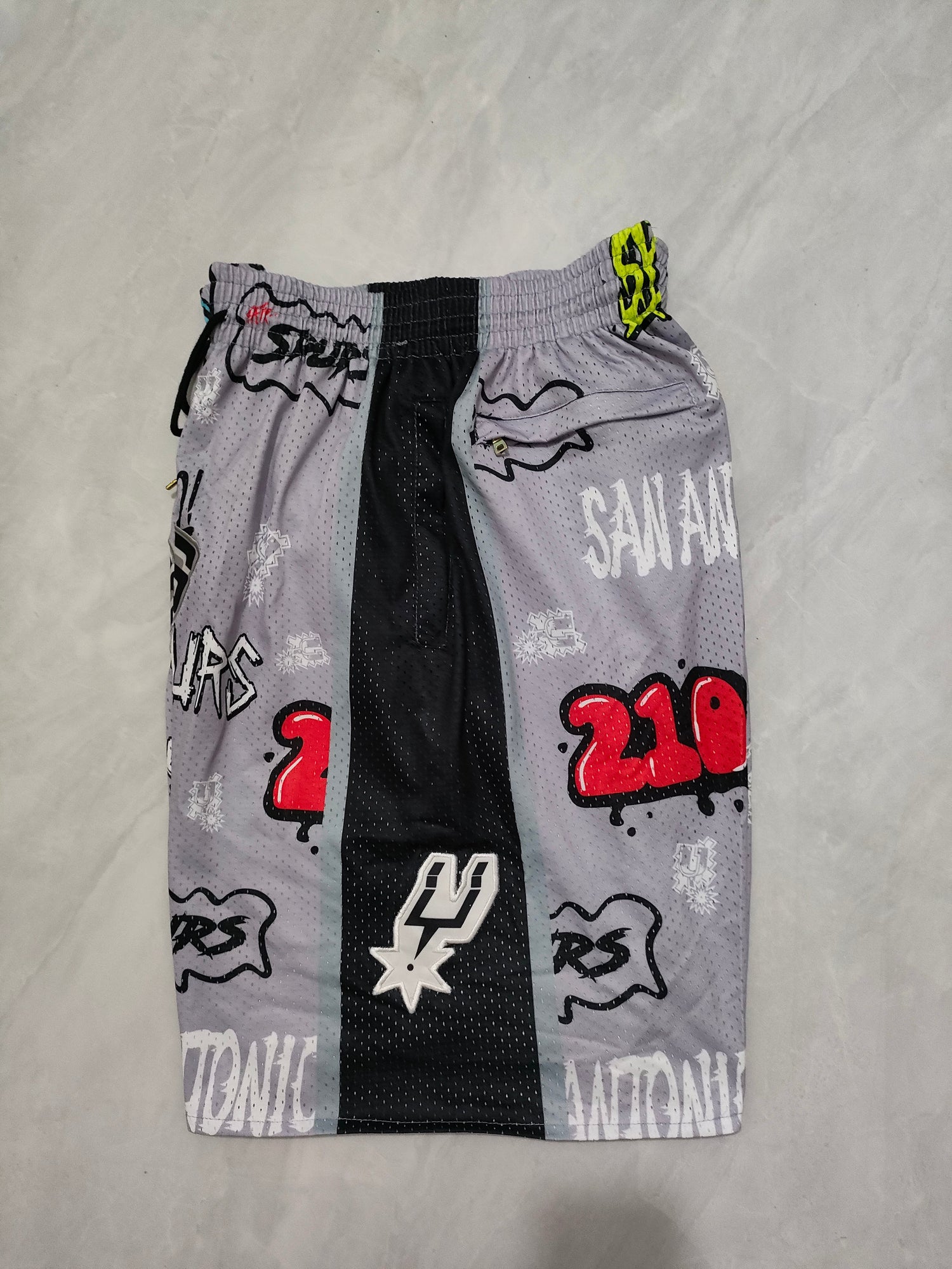 JUST DON San Antonio Spurs Pocket Shorts
