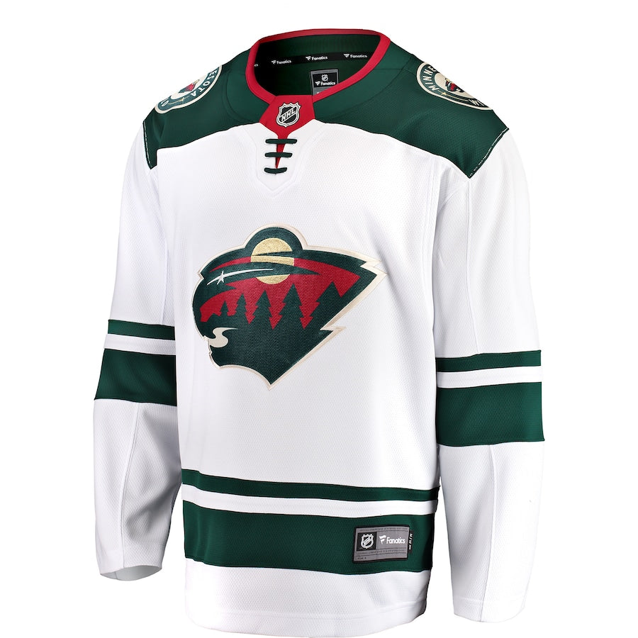 Minnesota Wild Breakaway Away Jersey - White