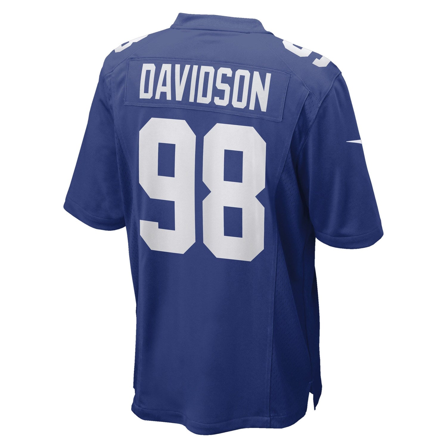 D.J. Davidson New York Giants Nike Game Jersey - Royal