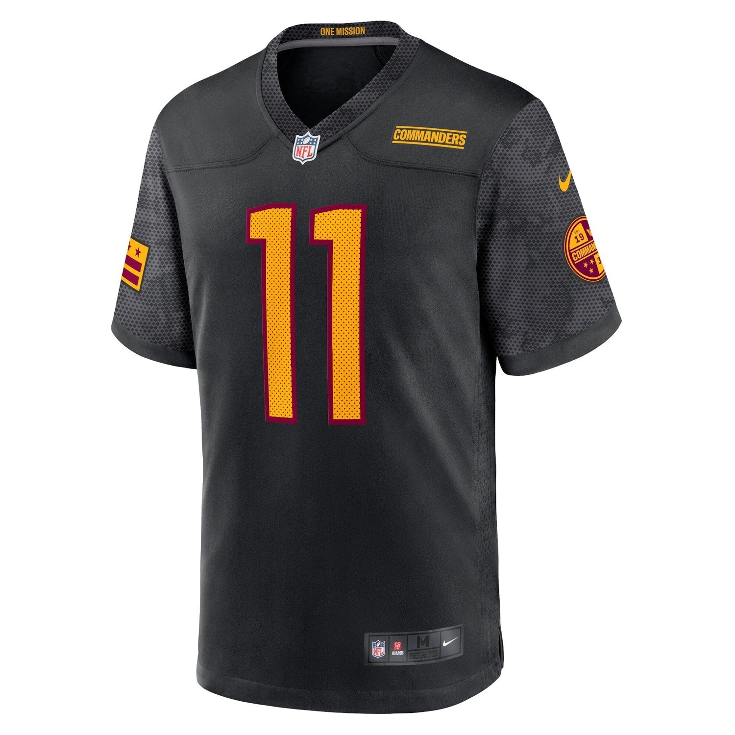 Carson Wentz Washington Commanders Nike Alternate Game Jersey - Black