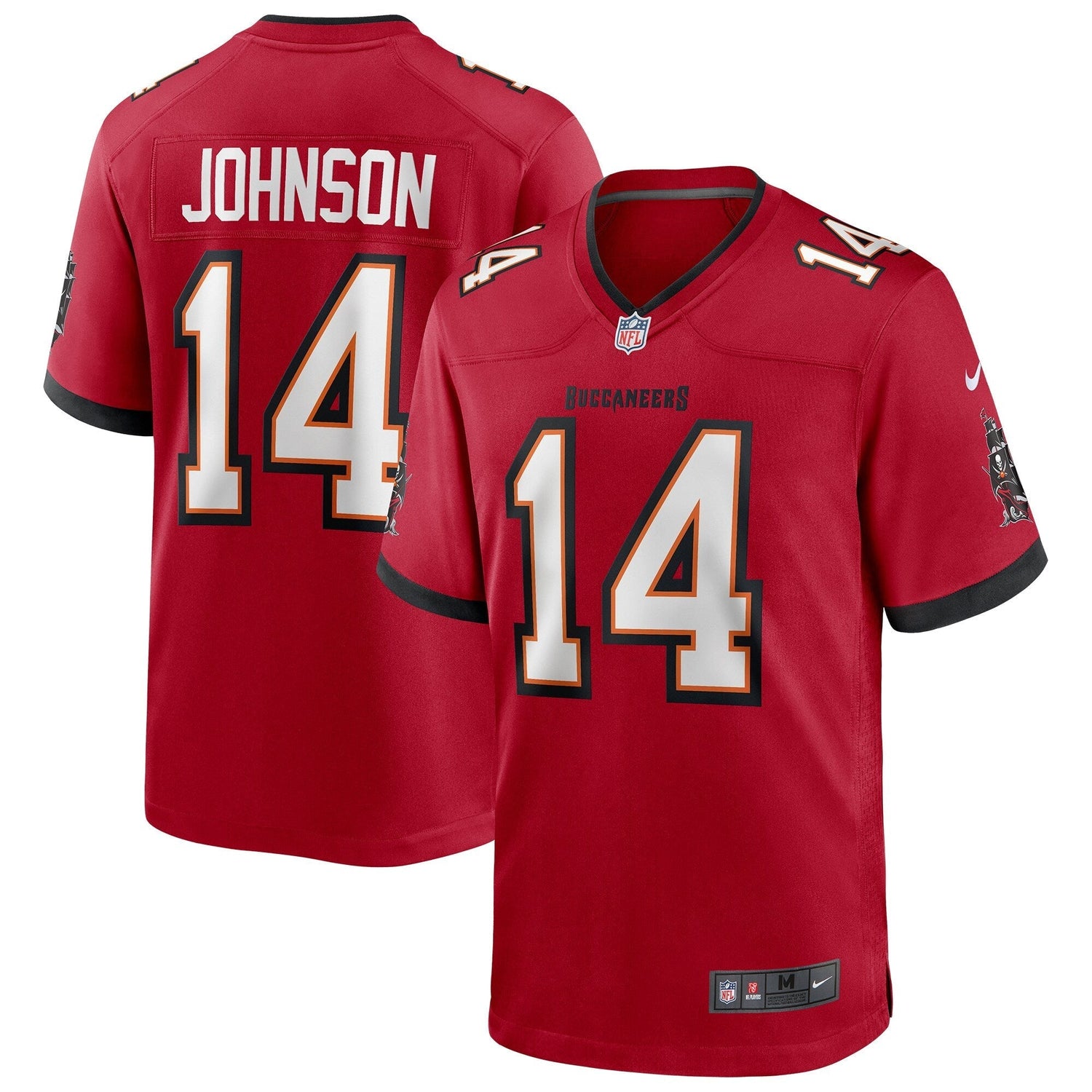 Brad Johnson Tampa Bay Buccaneers Nike Game Retired Jersey - Red