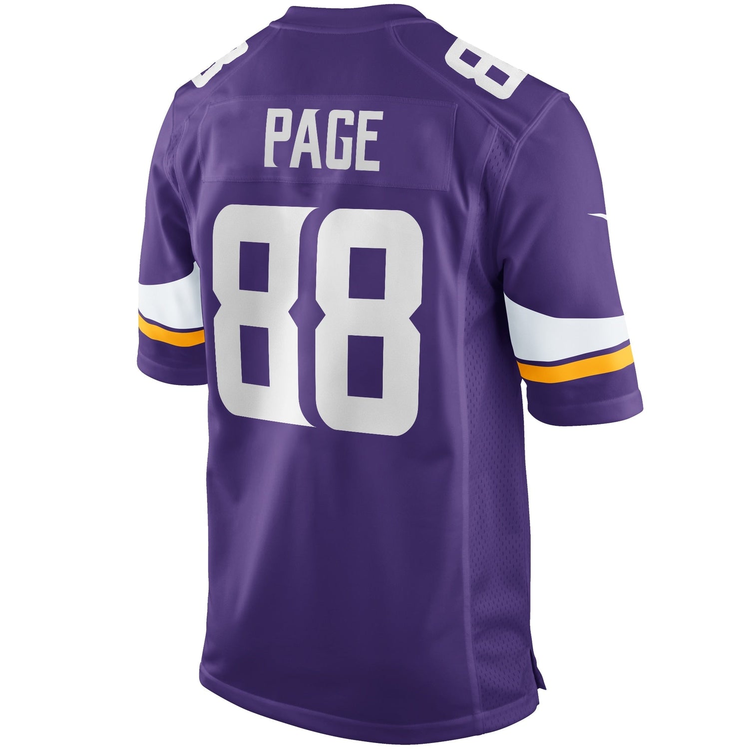 Alan Page Minnesota Vikings Nike Game Retired Jersey - Purple