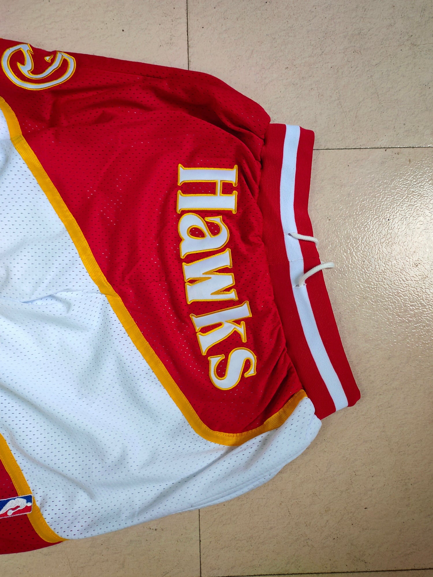Atlanta Hawks Red Juston Retro Pocket Shorts