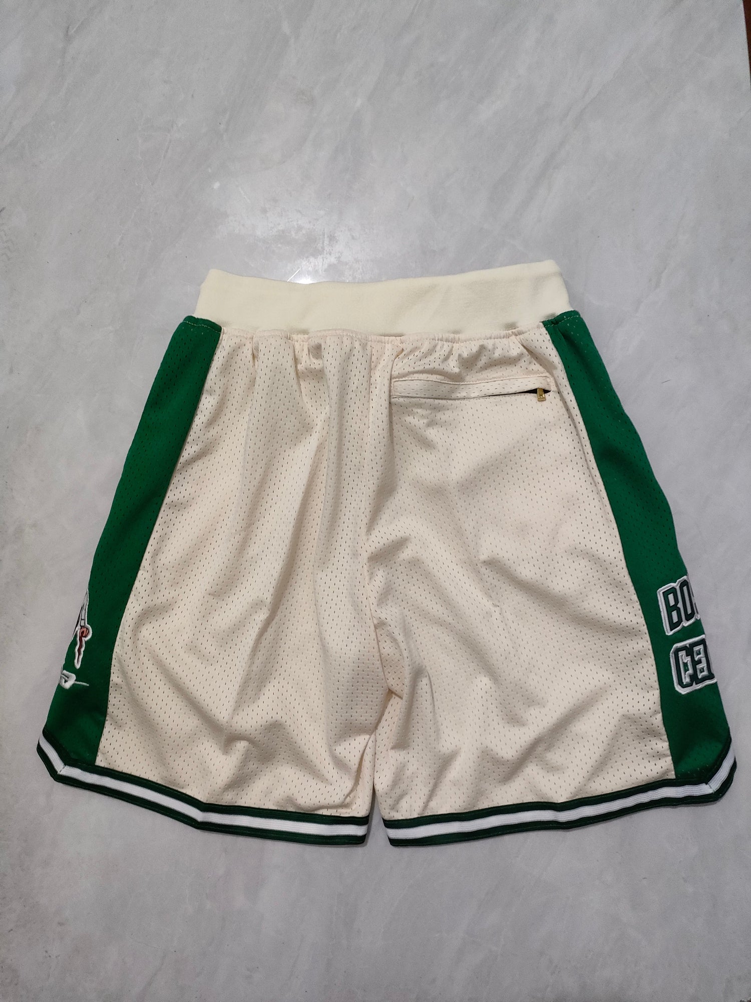 JUST DON Boston Celtics Pocket Shorts