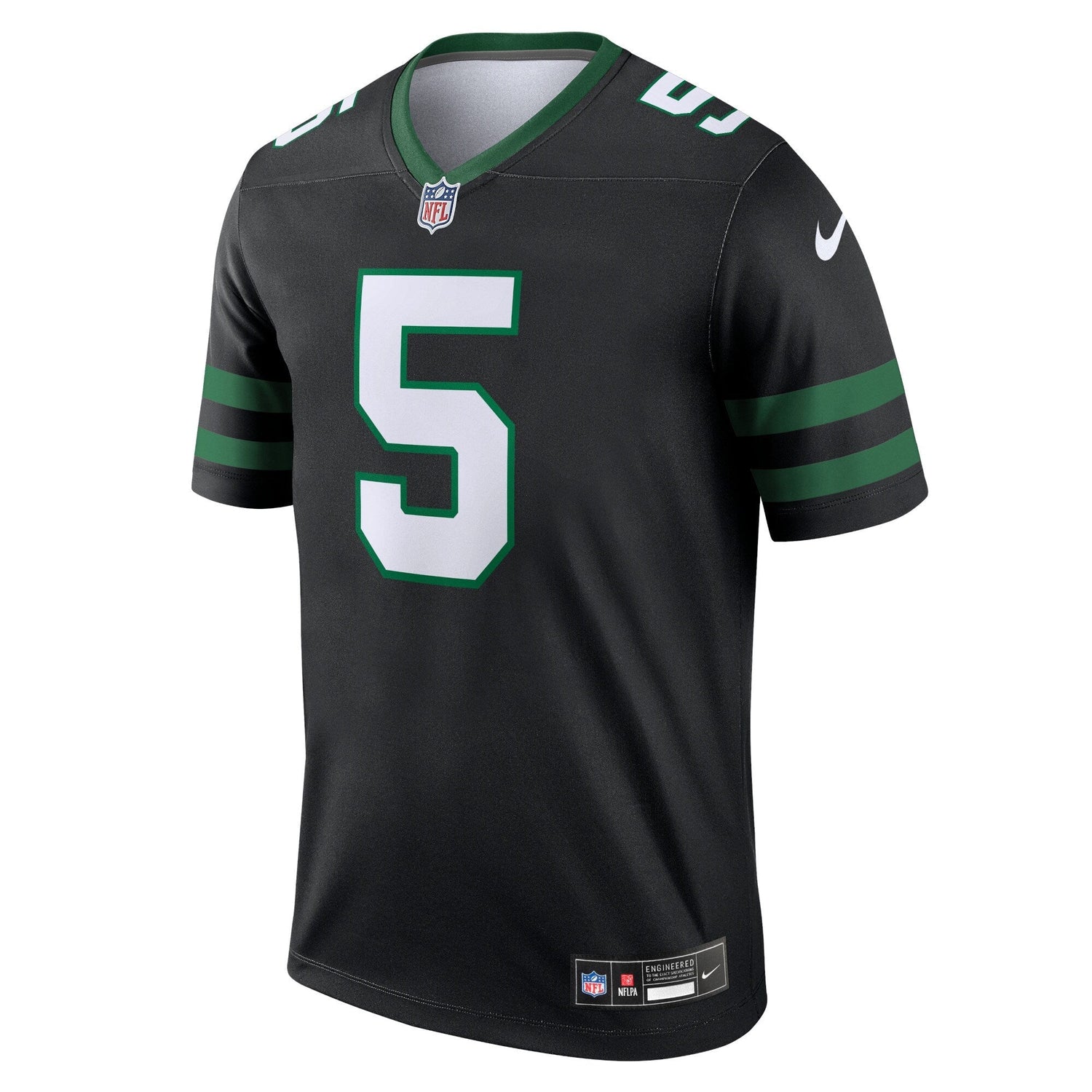 Garrett Wilson New York Jets Nike Alternate Legend Jersey - Legacy Black