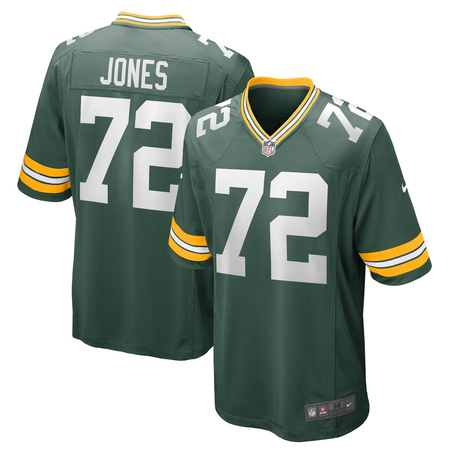 Caleb Jones Green Bay Packers Nike Game Jersey - Green