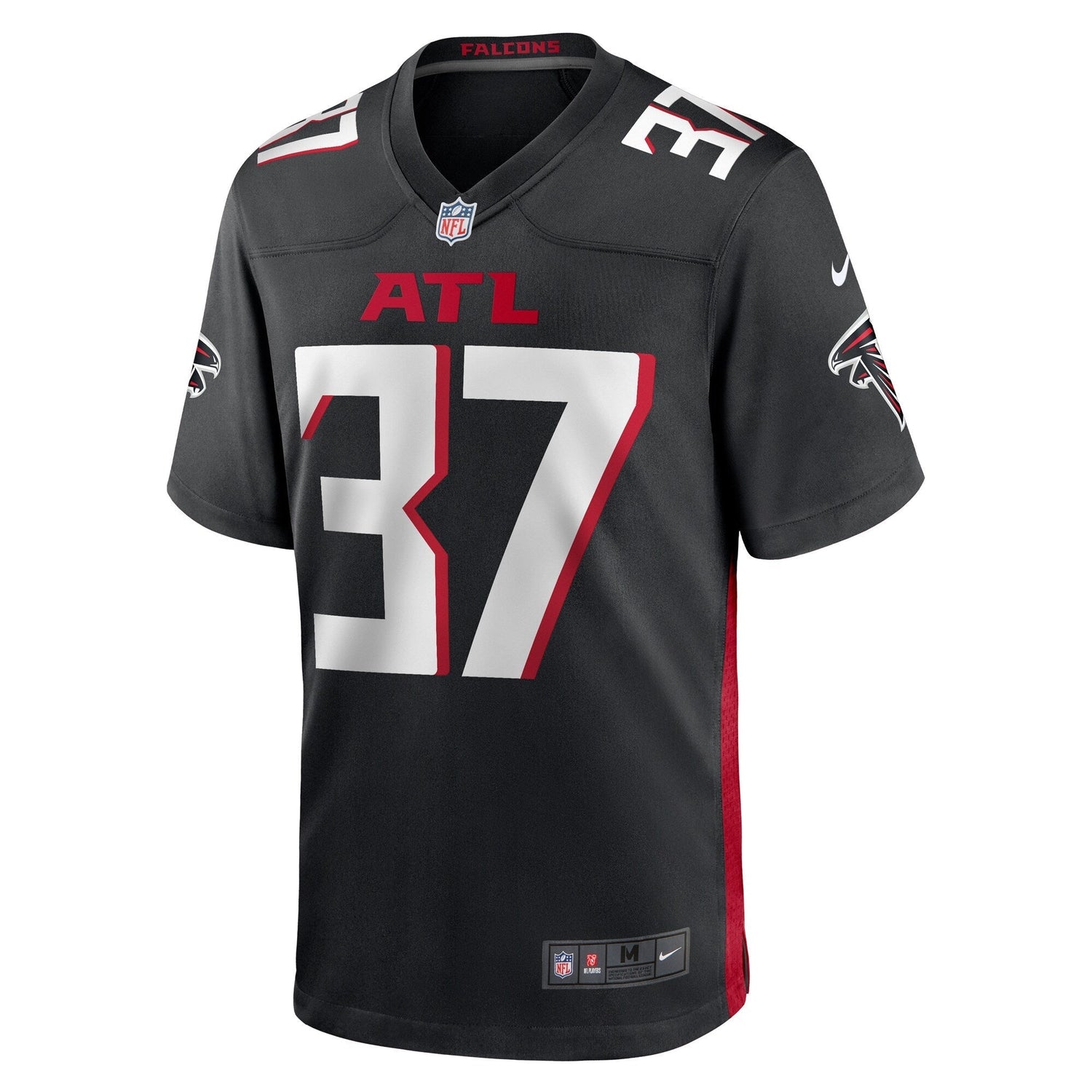 DeMarcco Hellams Atlanta Falcons Nike Team Game Jersey - Black