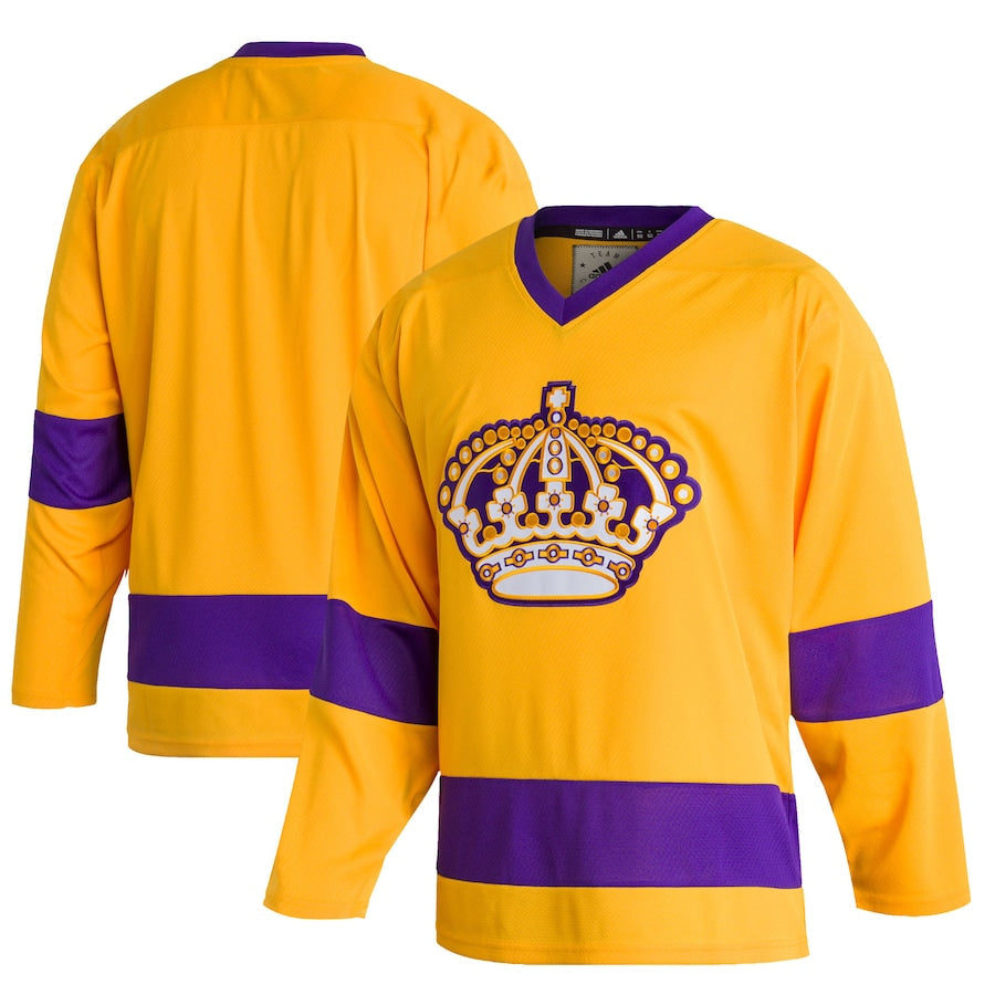 Los Angeles Kings Team Classics Blank Jersey - Gold