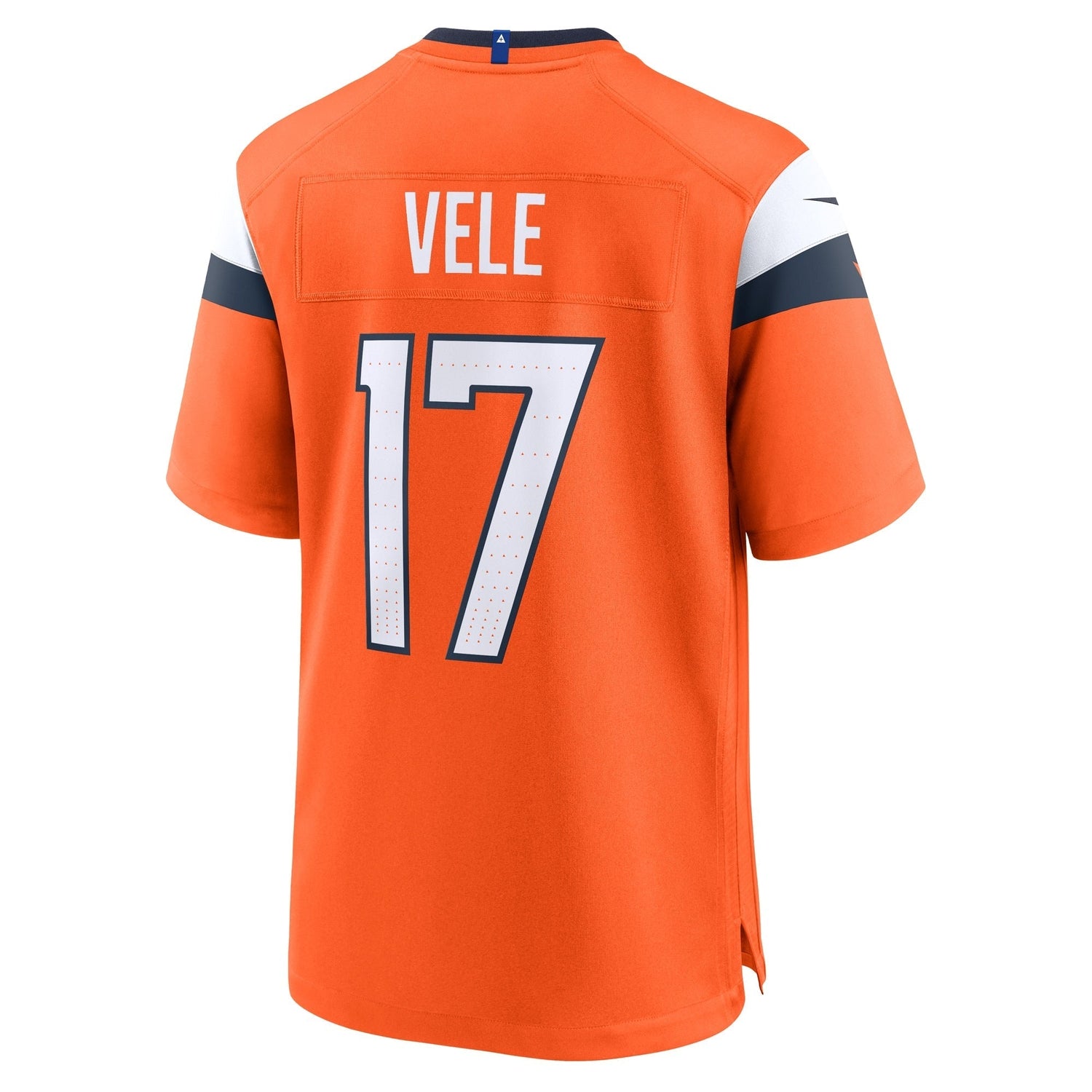 Devaughn Vele Denver Broncos Nike Team Game Jersey - Orange