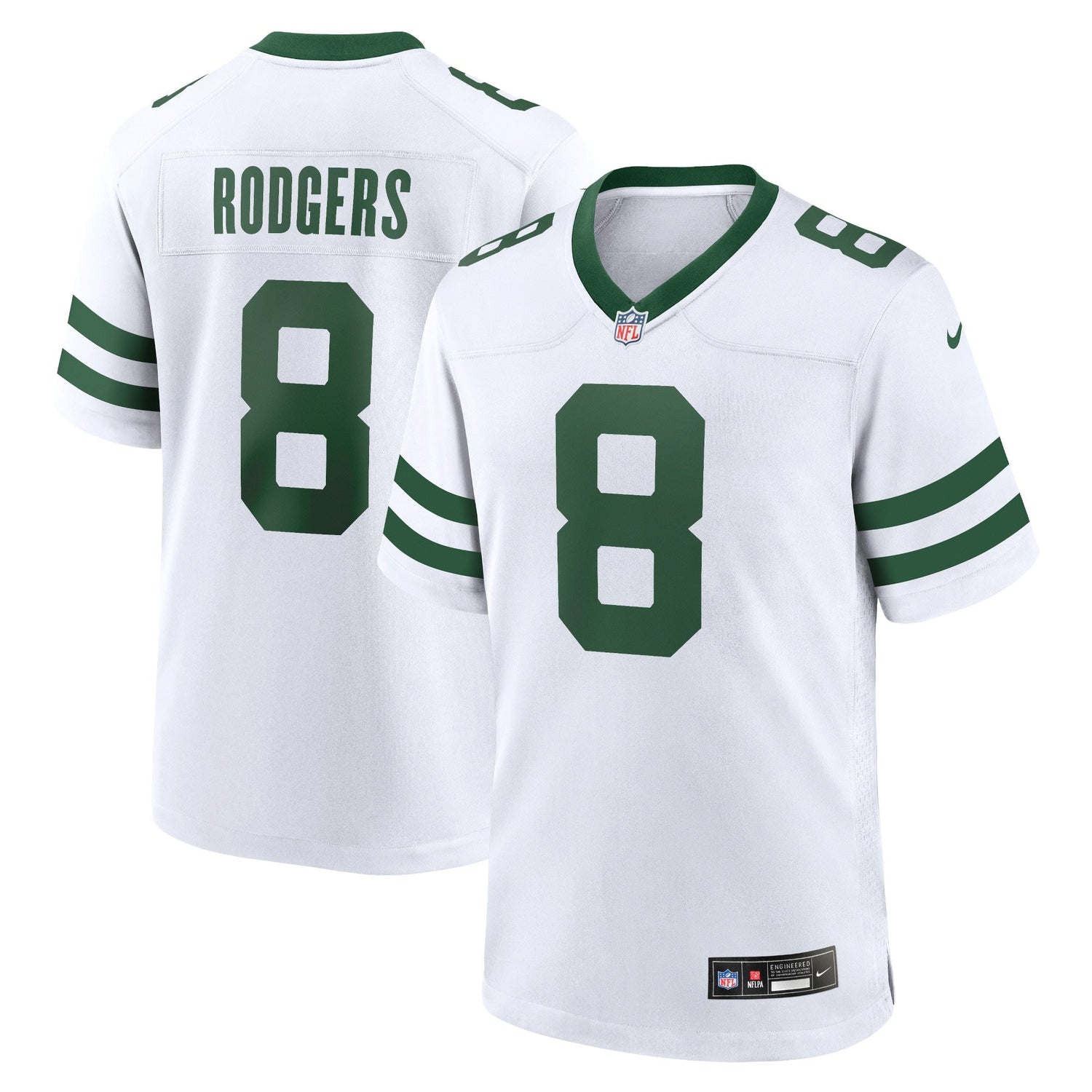 Aaron Rodgers New York Jets Nike Game Jersey - Legacy White