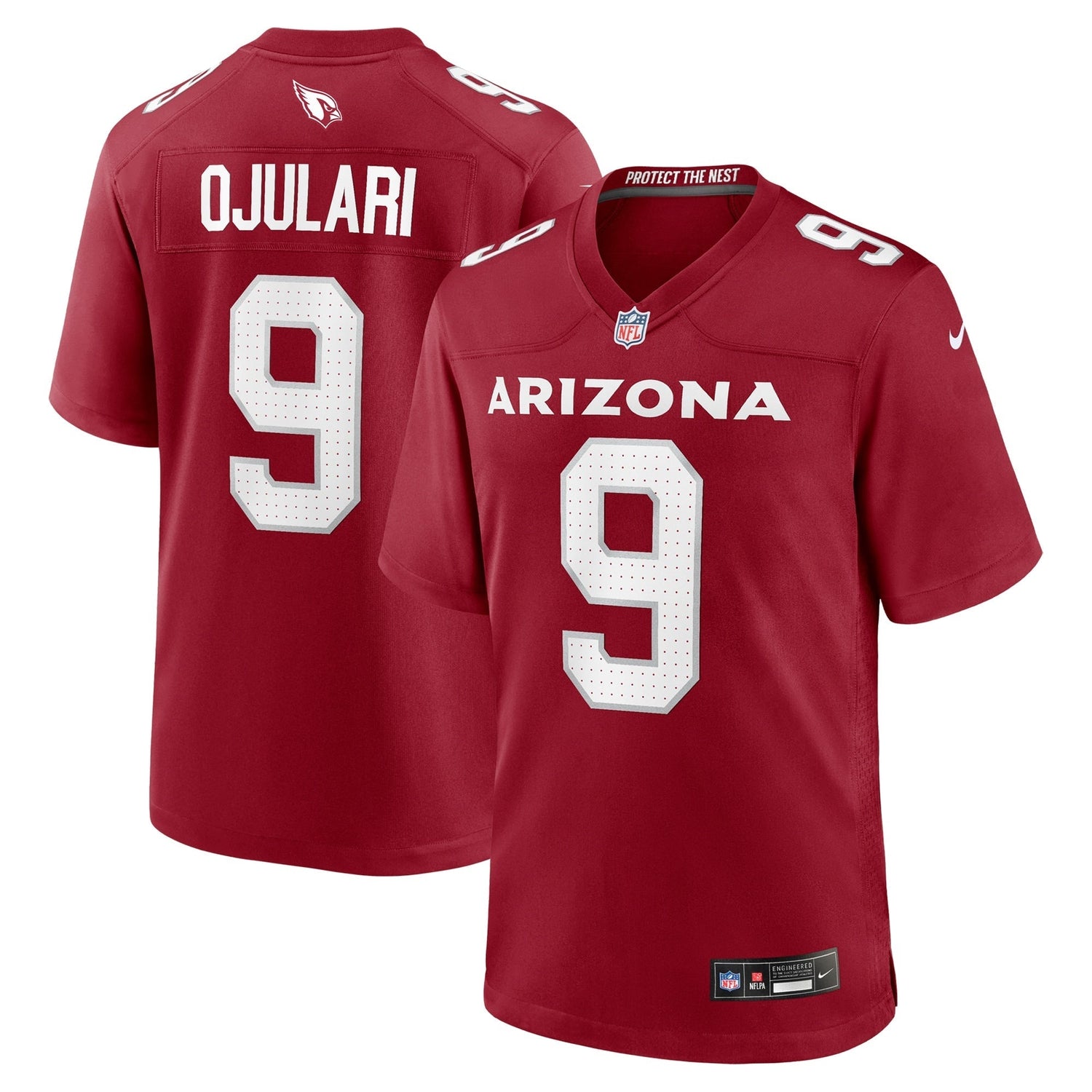 BJ Ojulari Arizona Cardinals Nike Team Game Jersey - Cardinal