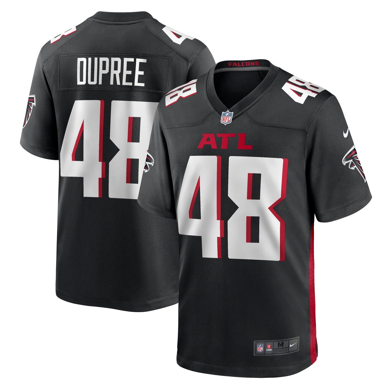 Bud Dupree Atlanta Falcons Nike Game Jersey - Black