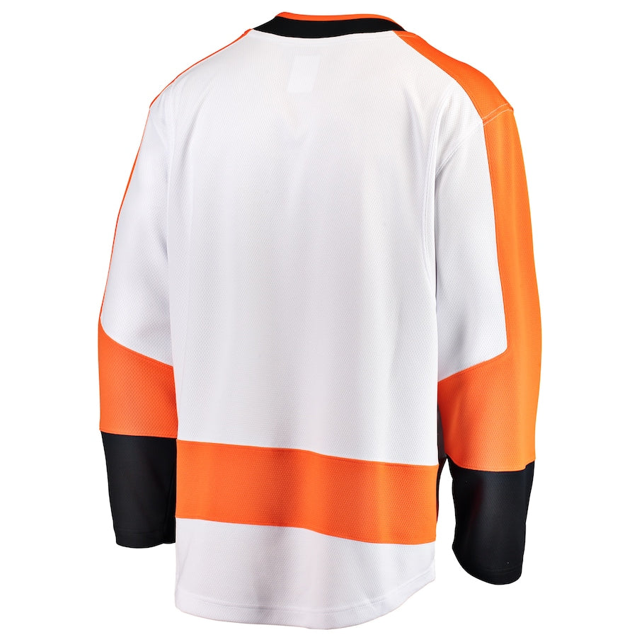 Men's Philadelphia Flyers Fanatics White Breakaway Away Jersey