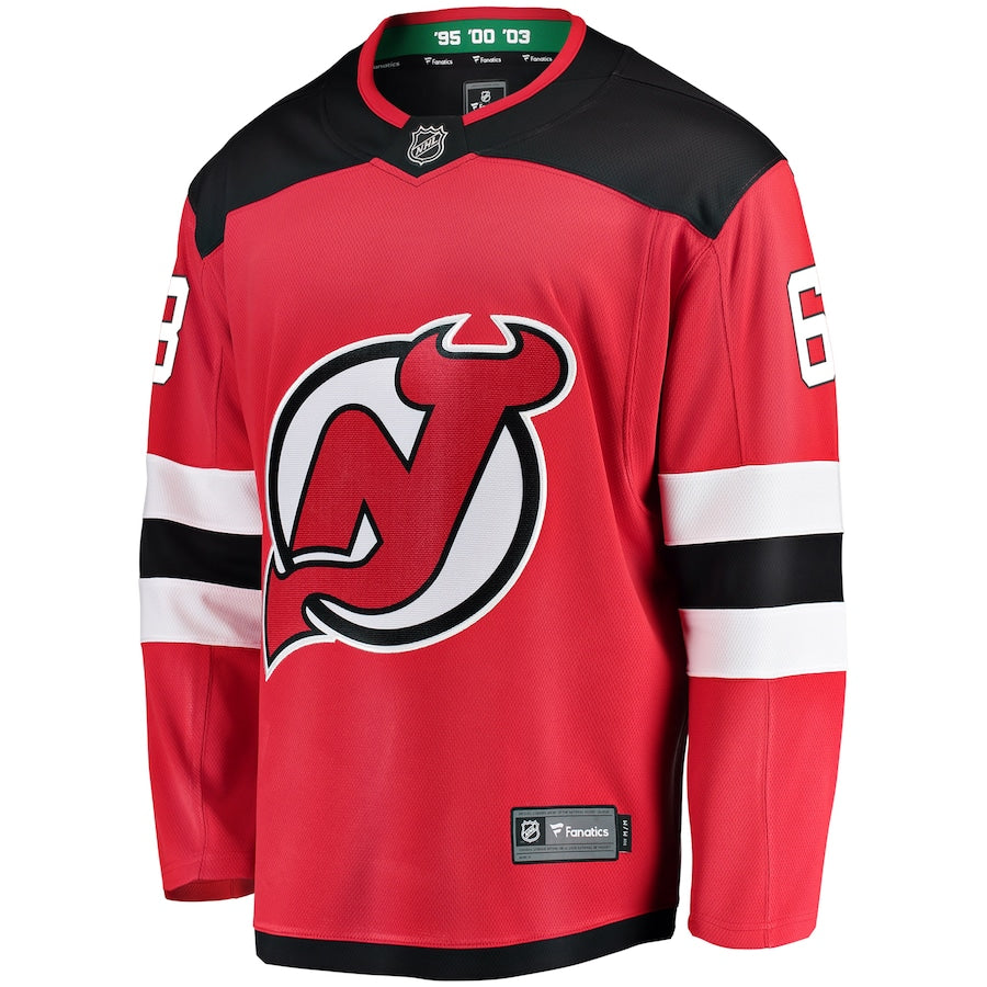 Jesper Bratt New Jersey Devils Home Breakaway Jersey - Red