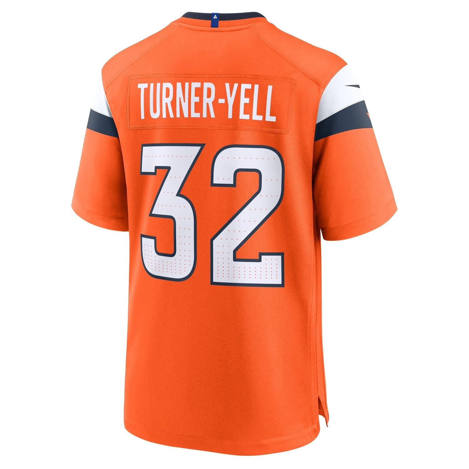Delarrin Turner-Yell Denver Broncos Nike Team Game Jersey - Orange