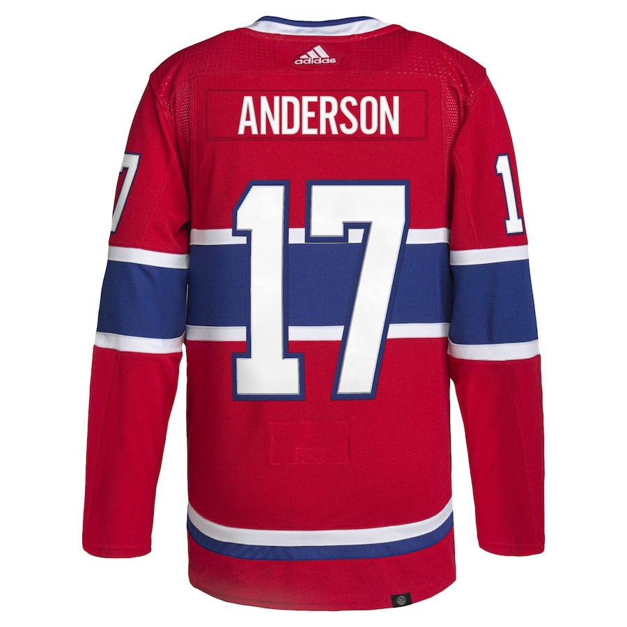 Josh Anderson Montreal Canadiens Home Primegreen Pro Jersey - Red